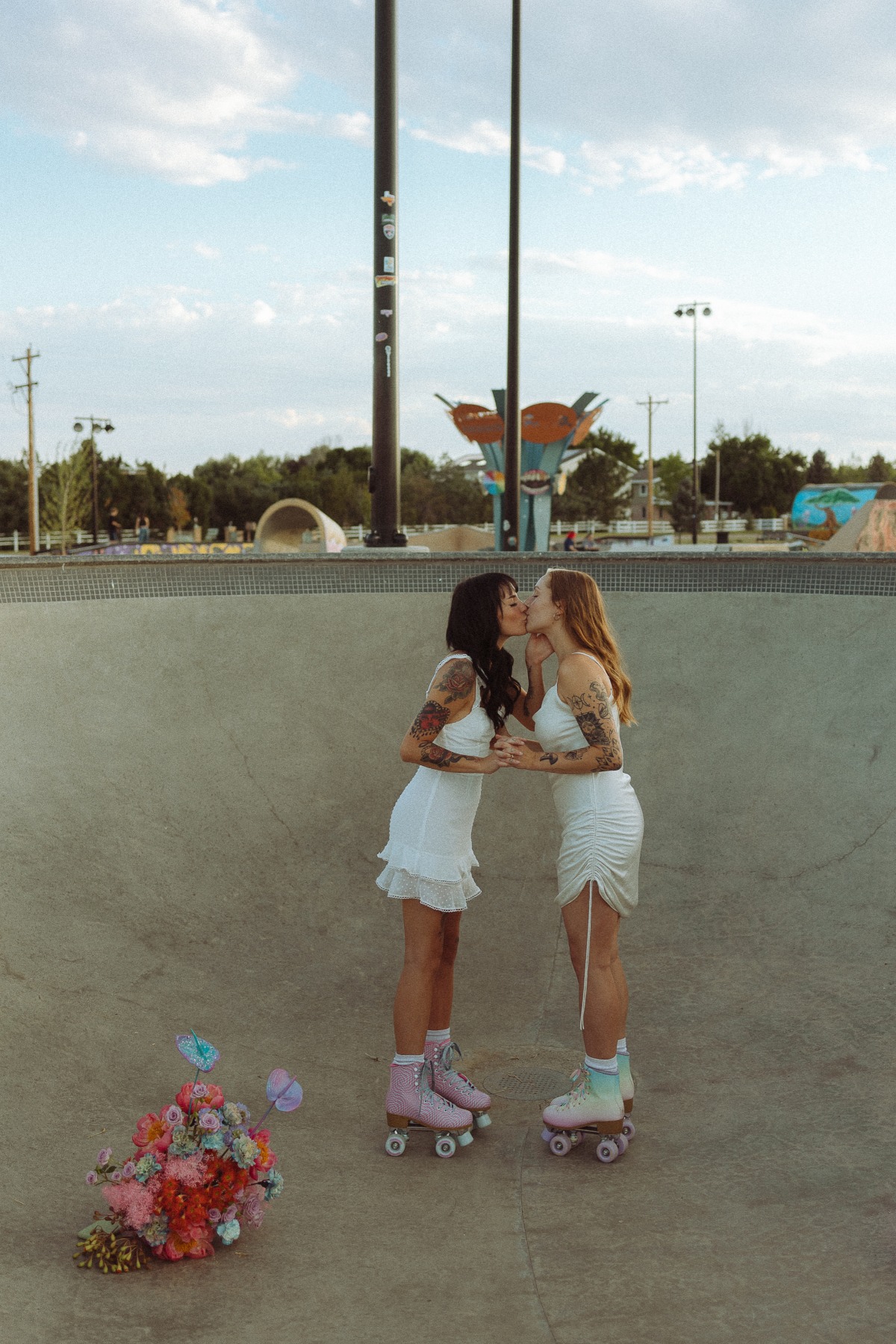 roller skate park elopement
