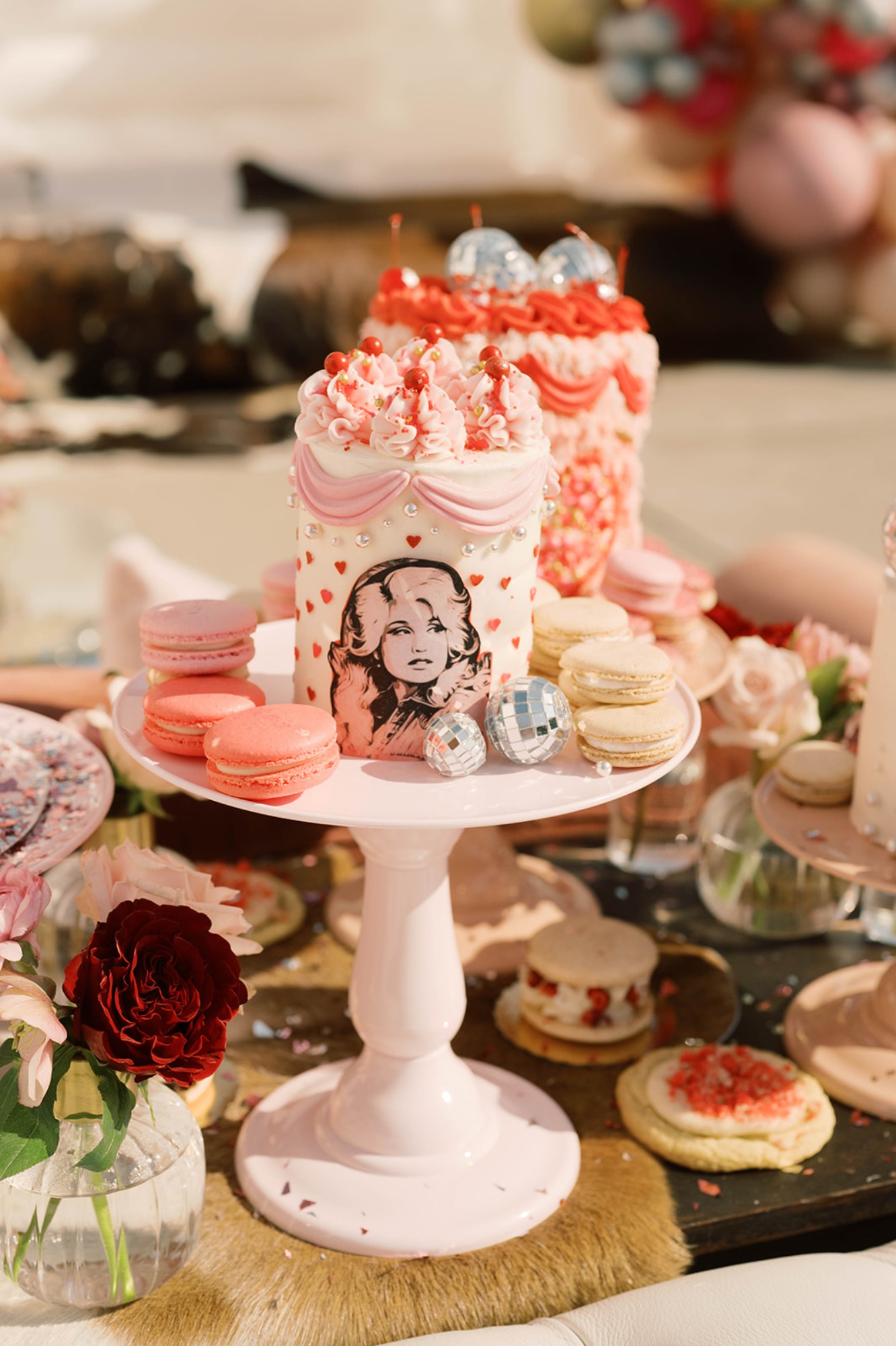 Dolly Parton Wedding Cake