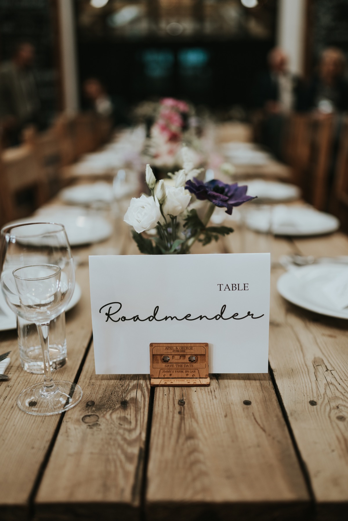 Timeless Customized Table Numbers