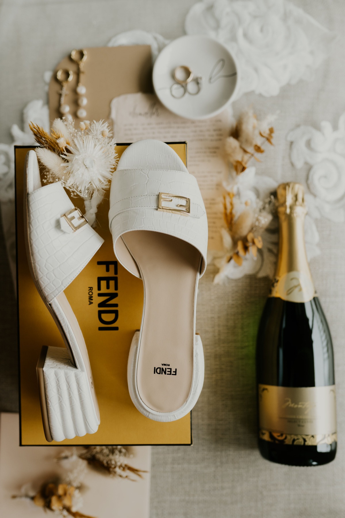 Fendi wedding shoes