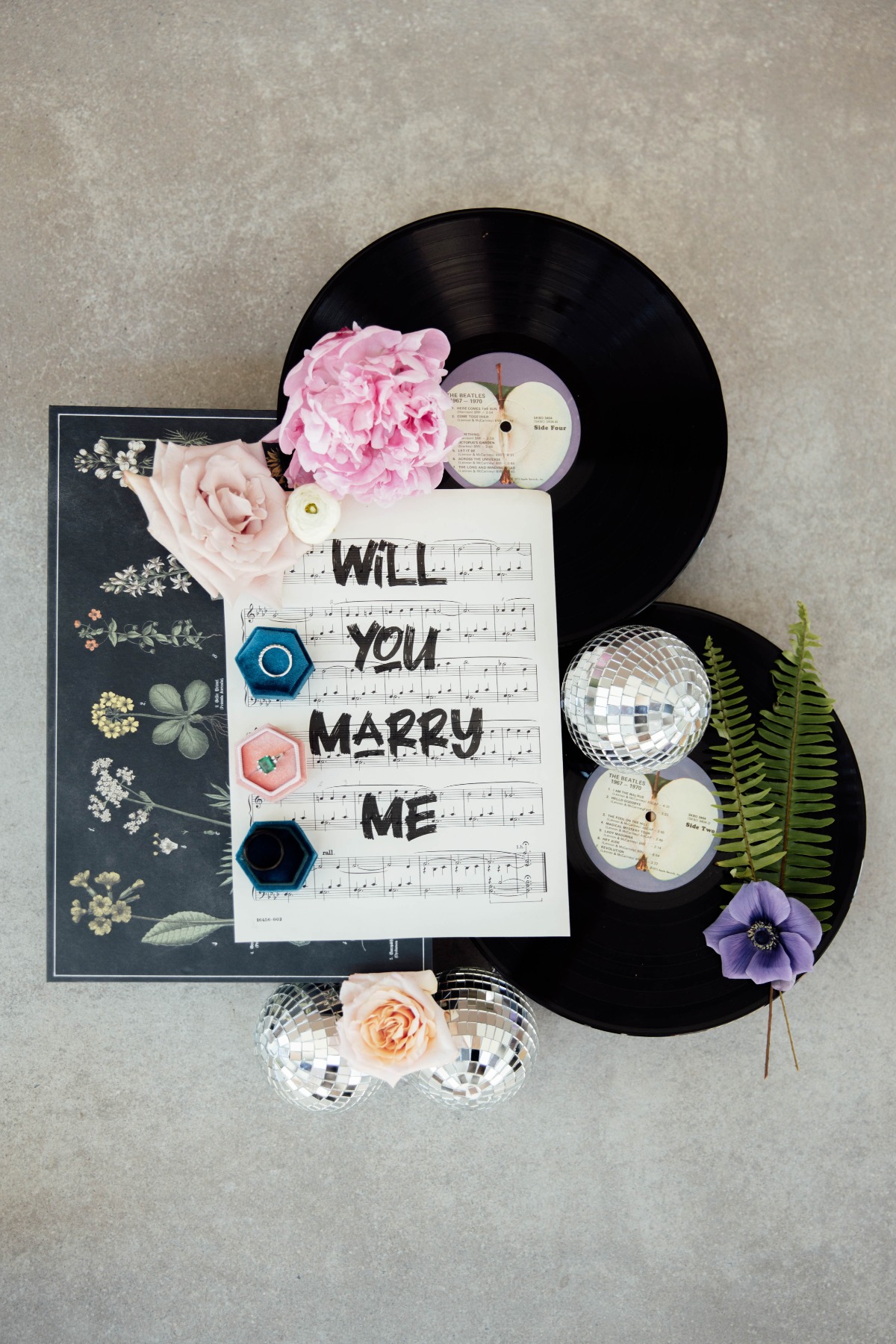 Whimsy with a little Rock and Roll Wedding Inspo