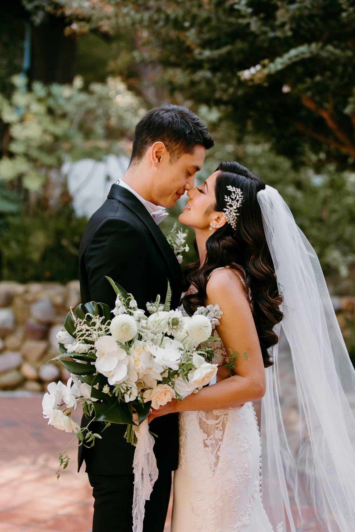 A Chic Outdoor Multicultural Wedding in California