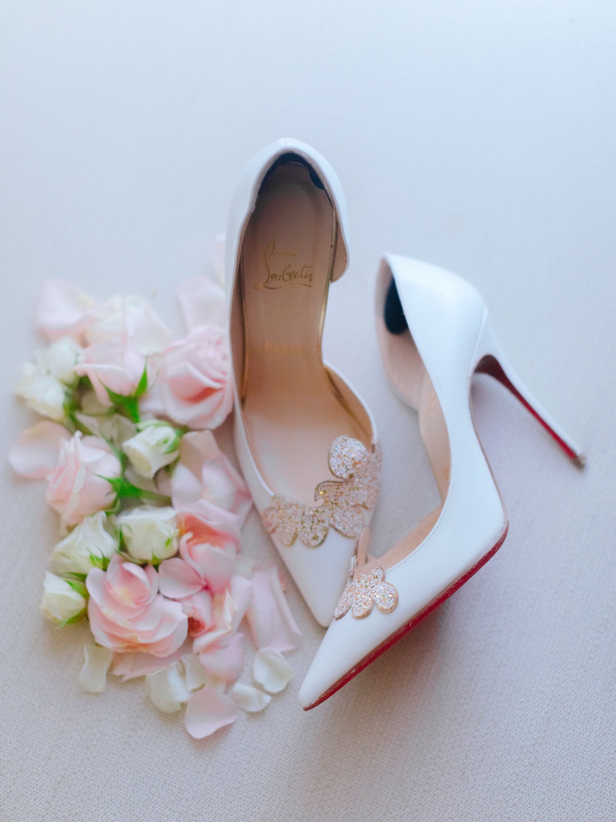 Louboutin wedding shoes