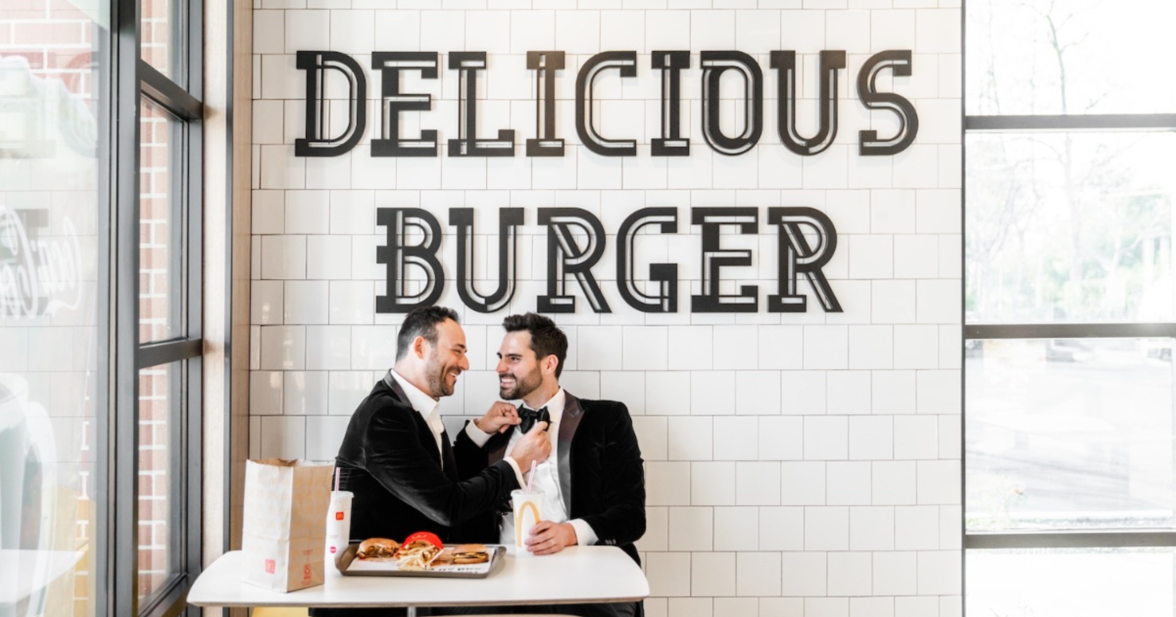 This Custom McDonald's Engagement Shoot Was All About Personality