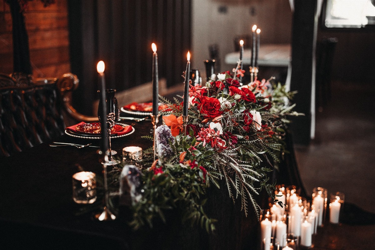 sweethearts wedding table