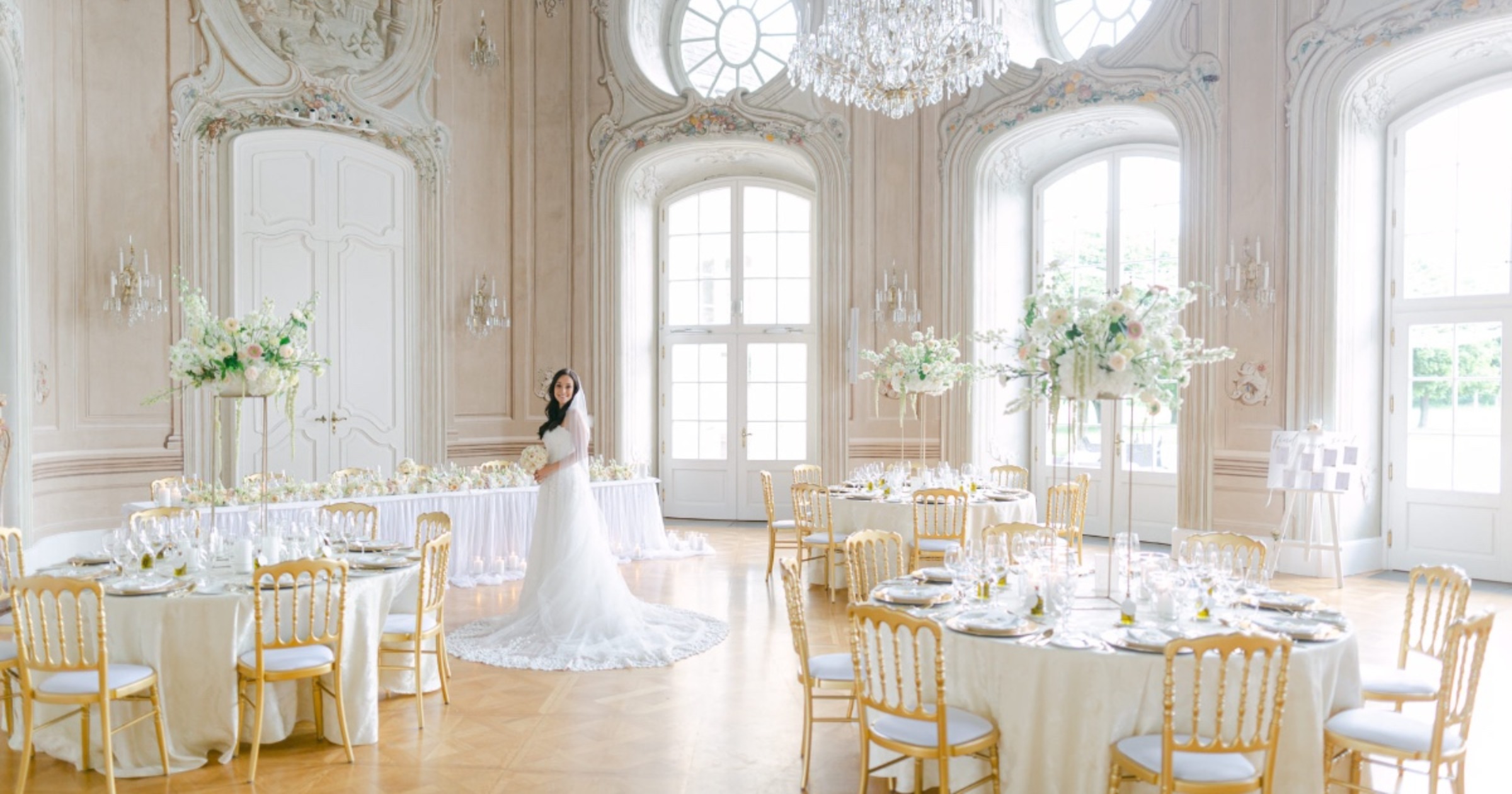 A Fairy-Tale Wedding at the Conference Laxenburg