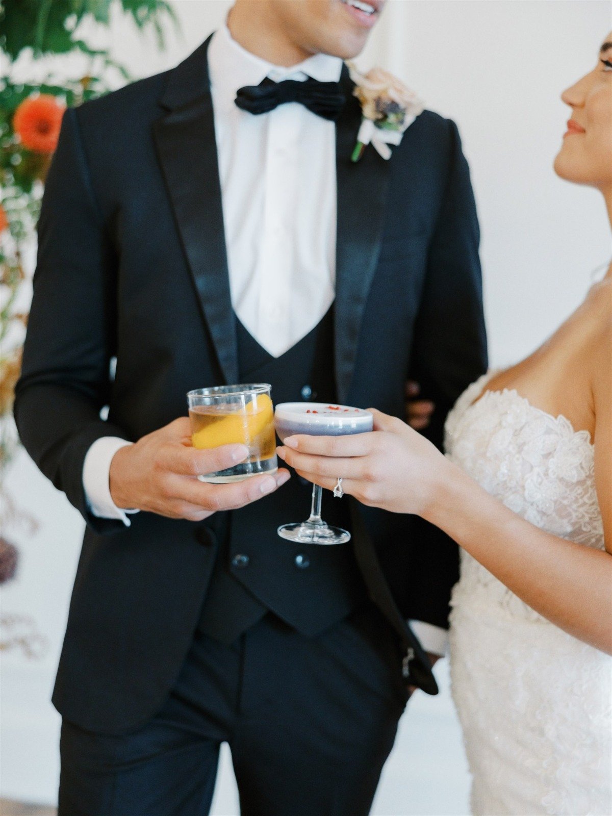 Custom wedding cocktails
