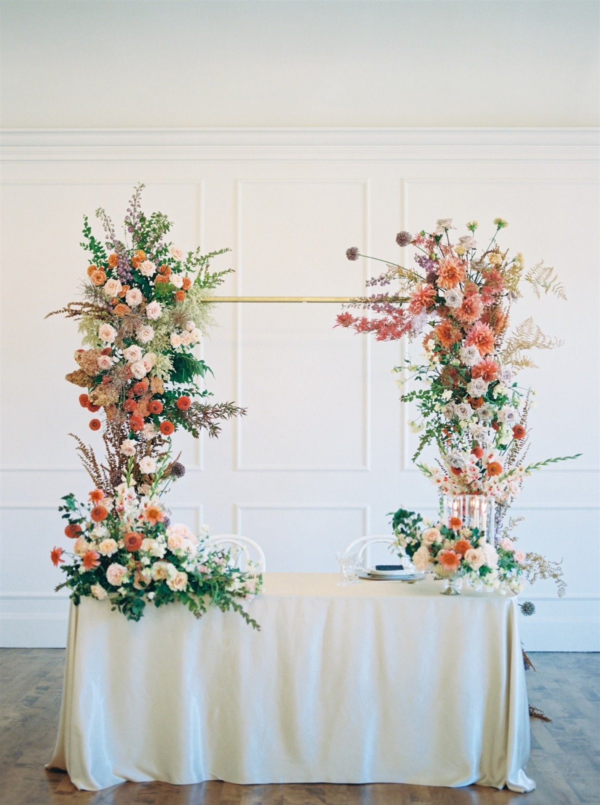 How to reuse ceremony flowers at the reception