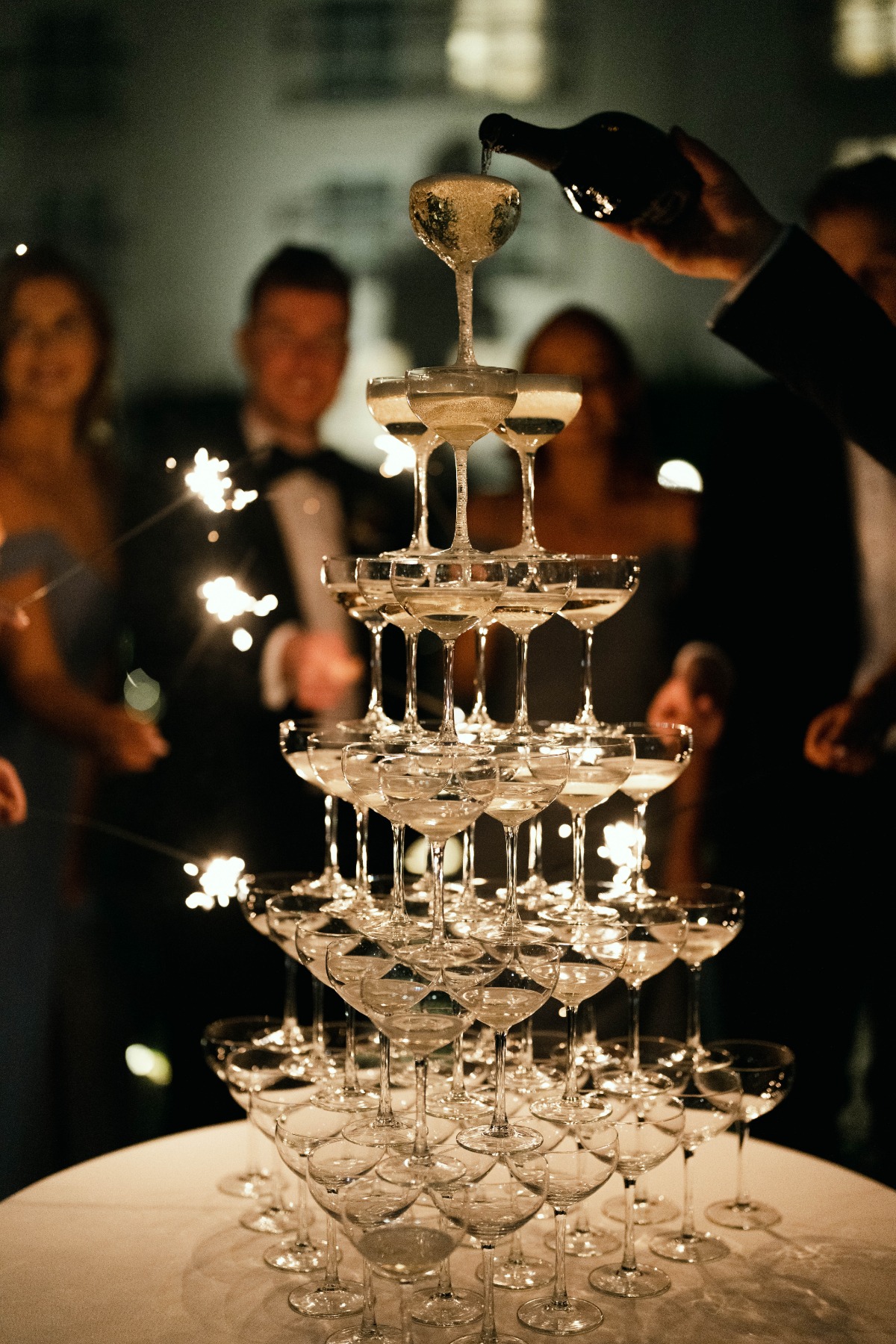 How to make your own champagne tower