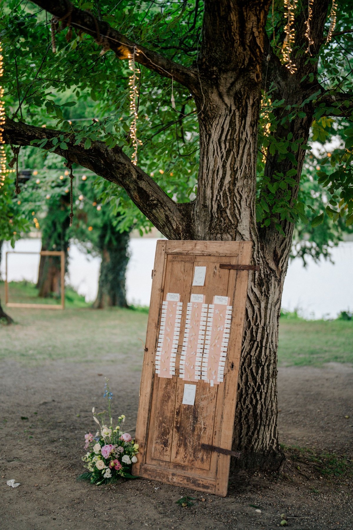 rustic seating chart