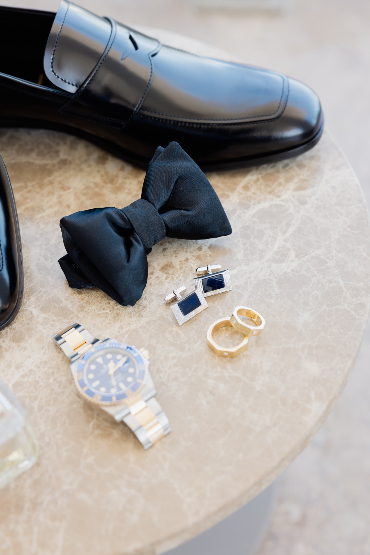 Sophisticated wedding shoes for the groom