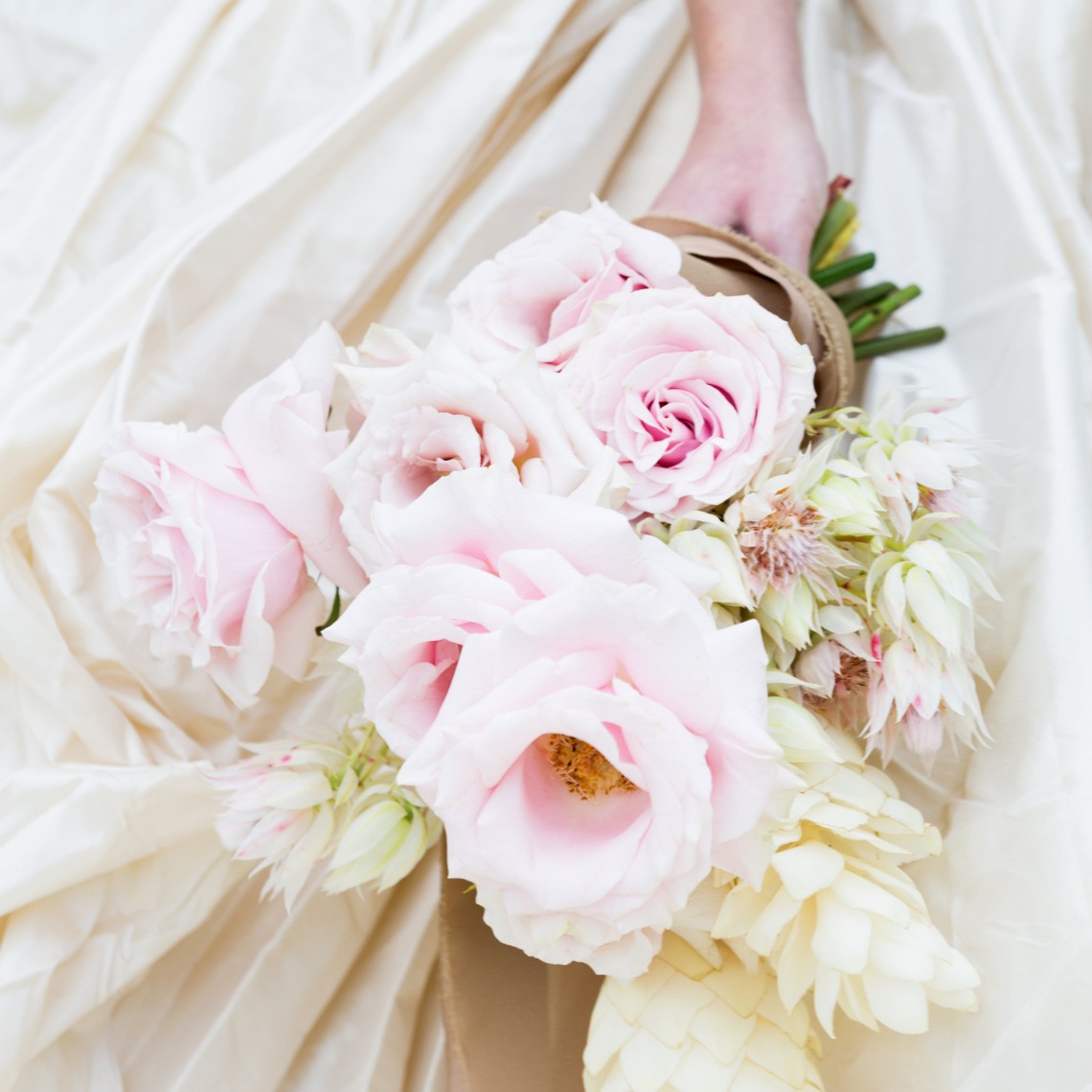 Ballgown and Flowers