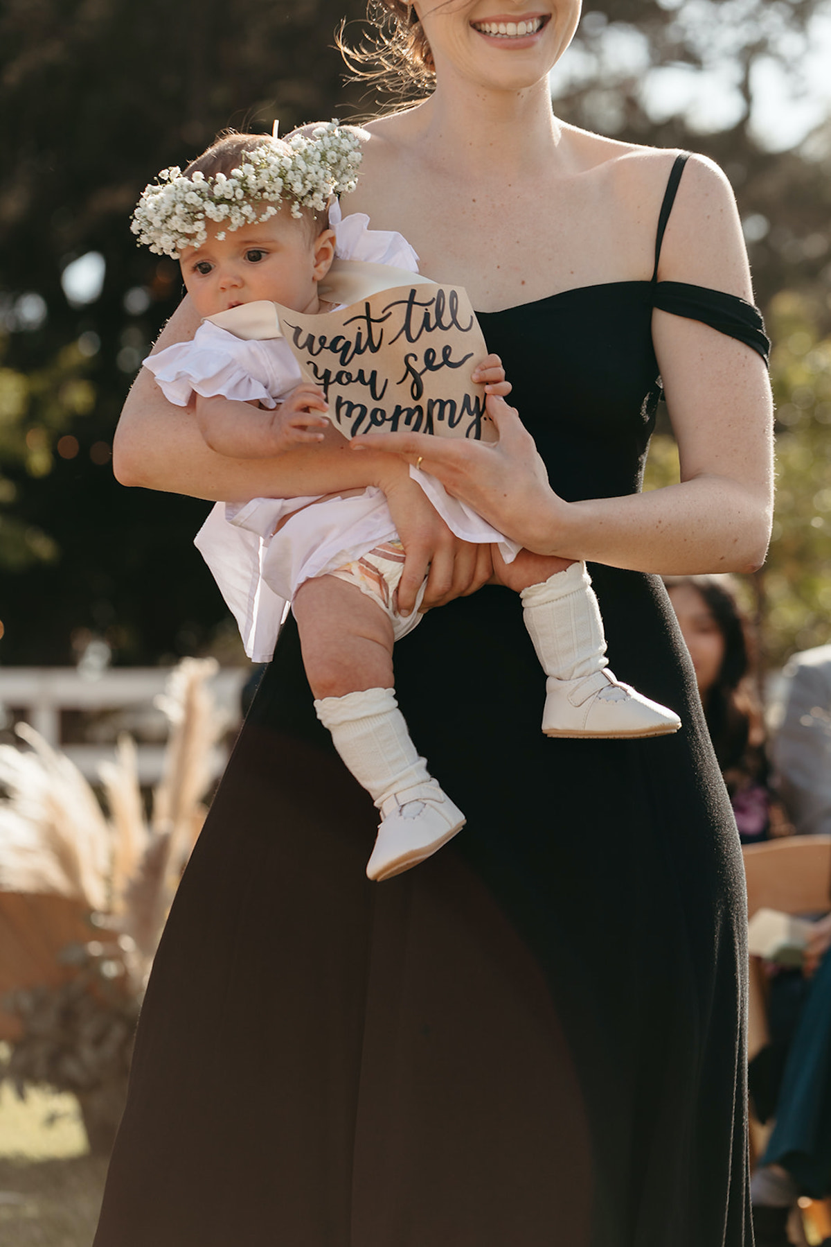 How to incorporate your baby in to your wedding ceremony