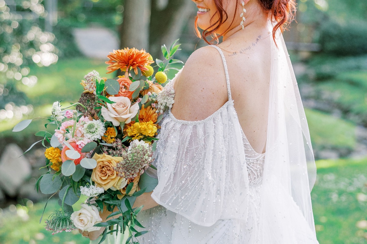 Colorful and Unique Bridal Fashion