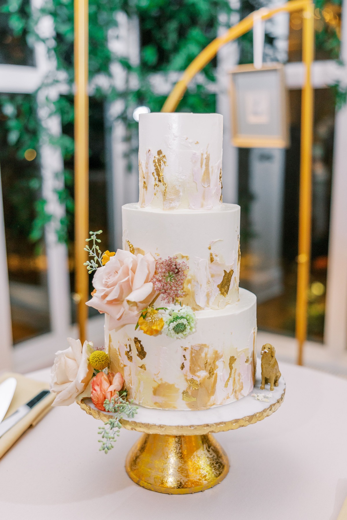 Art Inspired Wedding Cake