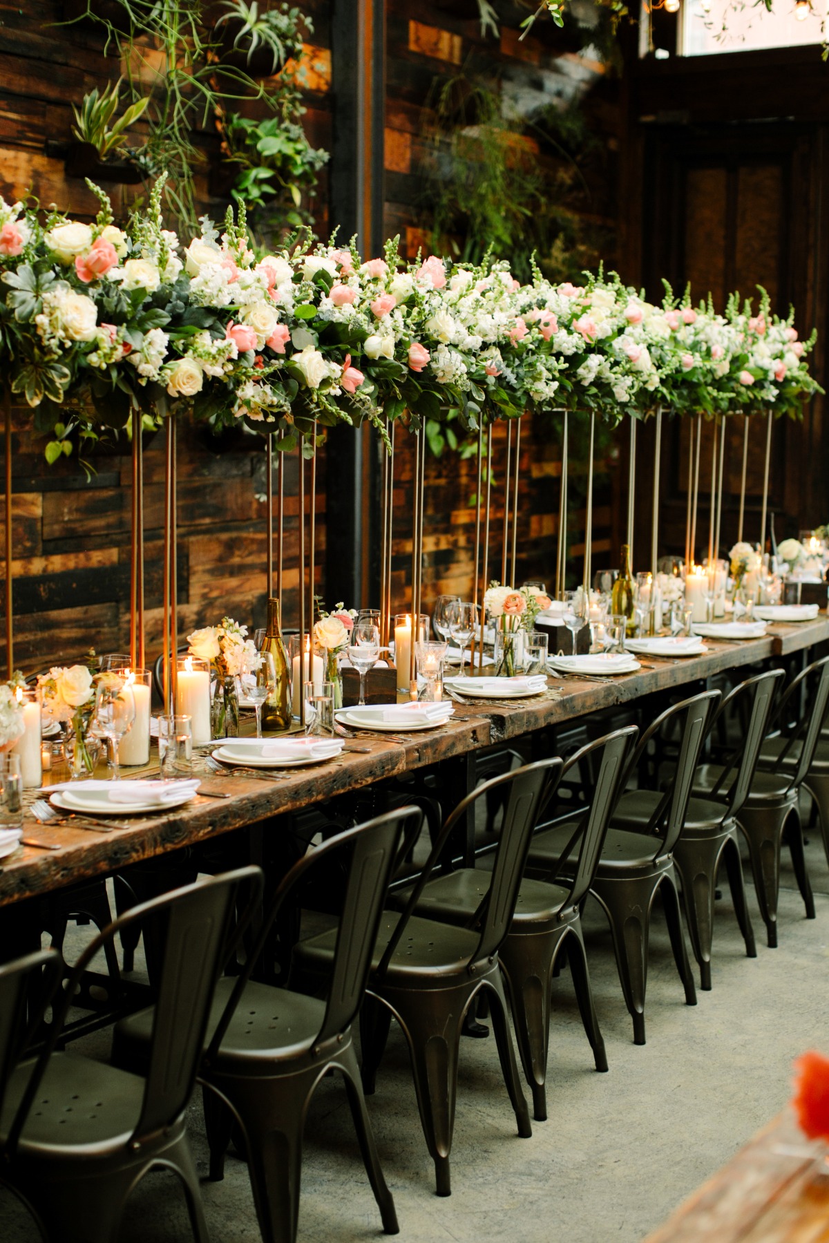 A modern, floral-focused wedding at Brooklyn Winery in NYC