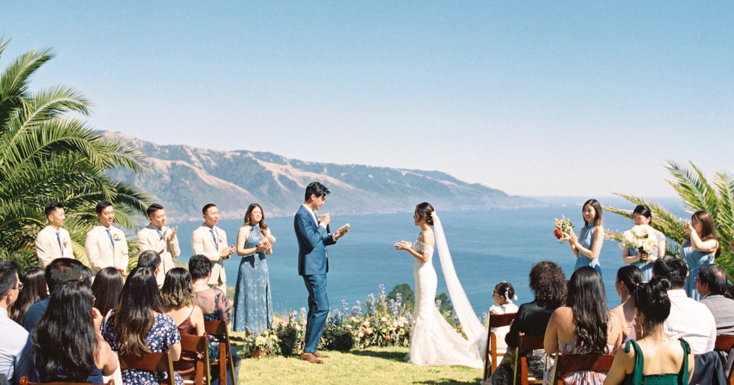 Less is More at this Ocean Front Wedding in Big Sur