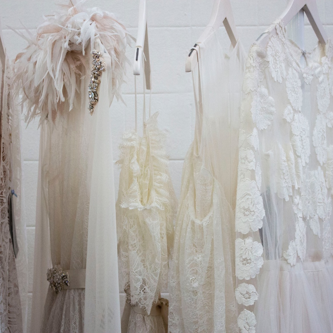 Row of Gowns