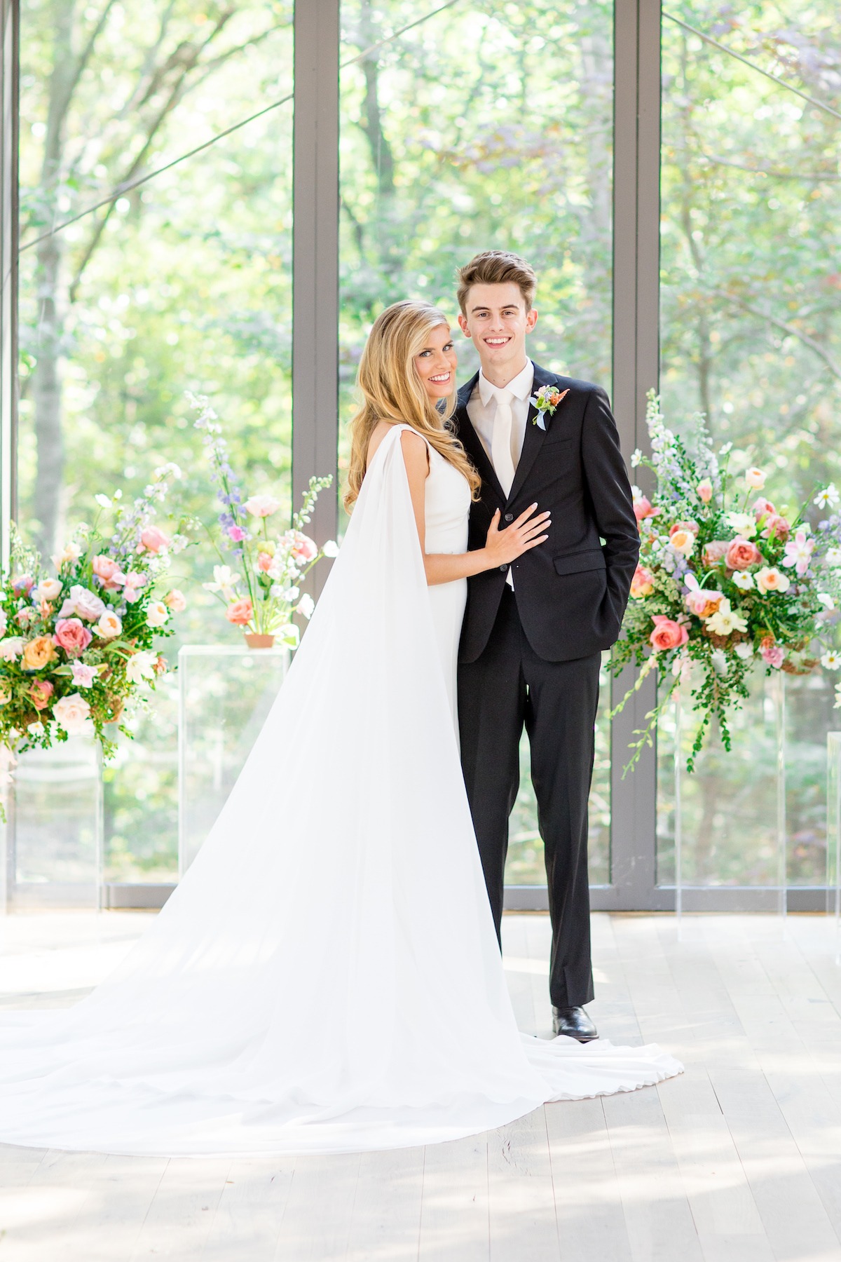 A Glass Chapel Wedding Full of Whimsy in Nashville, TN