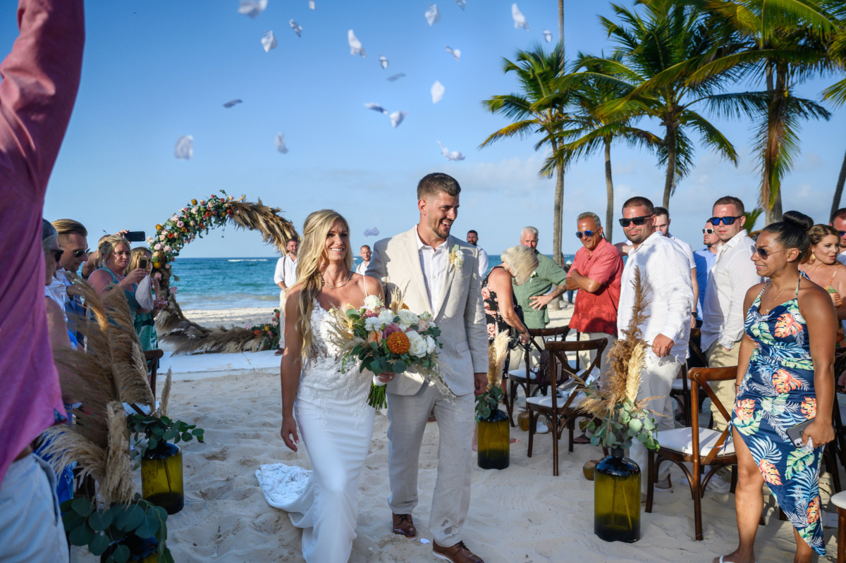 Punta Cana beach wedding