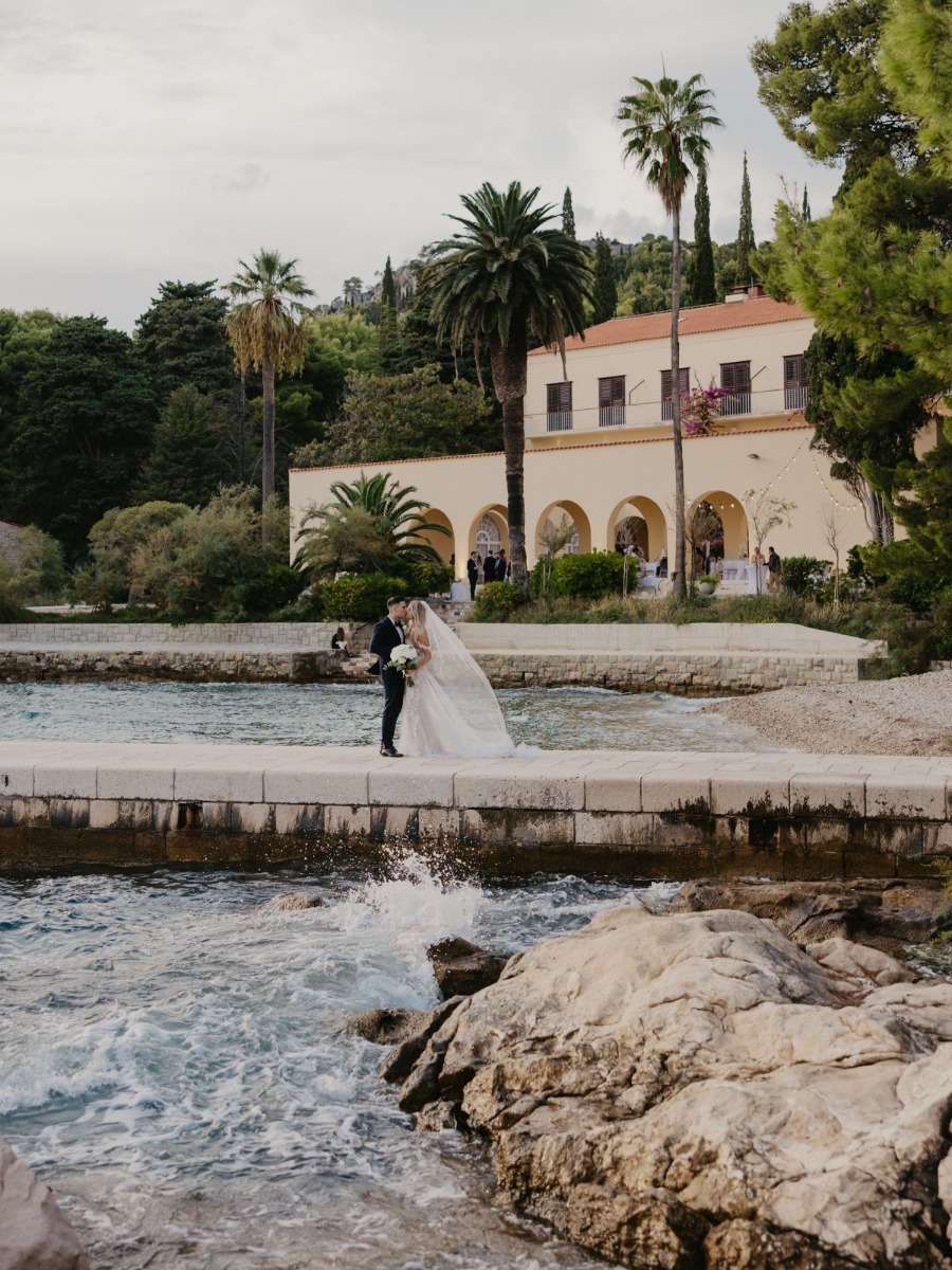 An Elegant Destination Wedding in Croatia at Vila Dalmatia