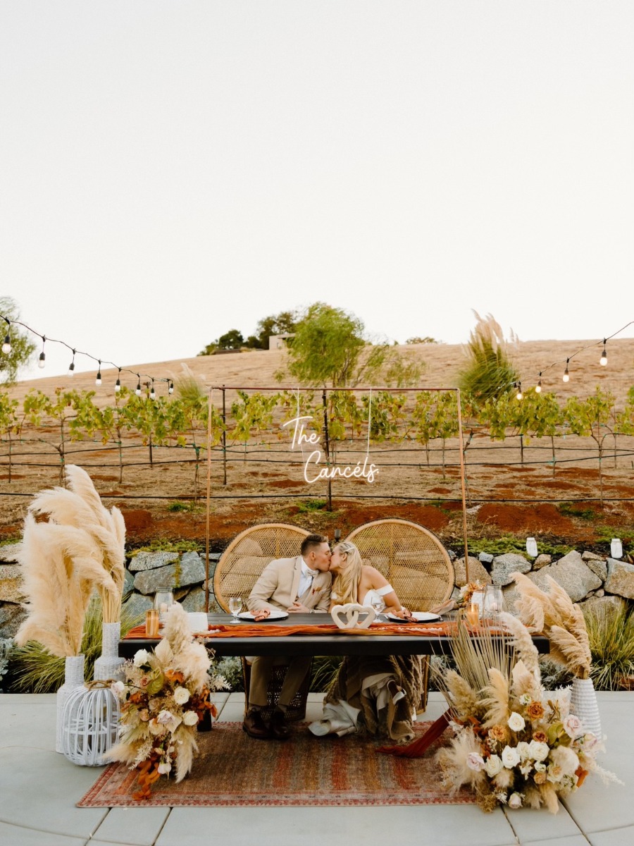 The Fall Palette Boho Wedding That Dreams Are Made Of!