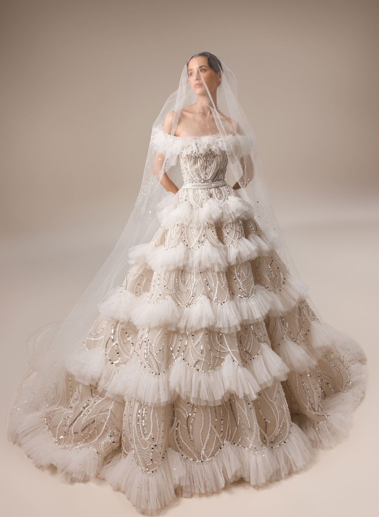 LOOK 15 - ELIE SAAB BRIDAL - FALL 2023