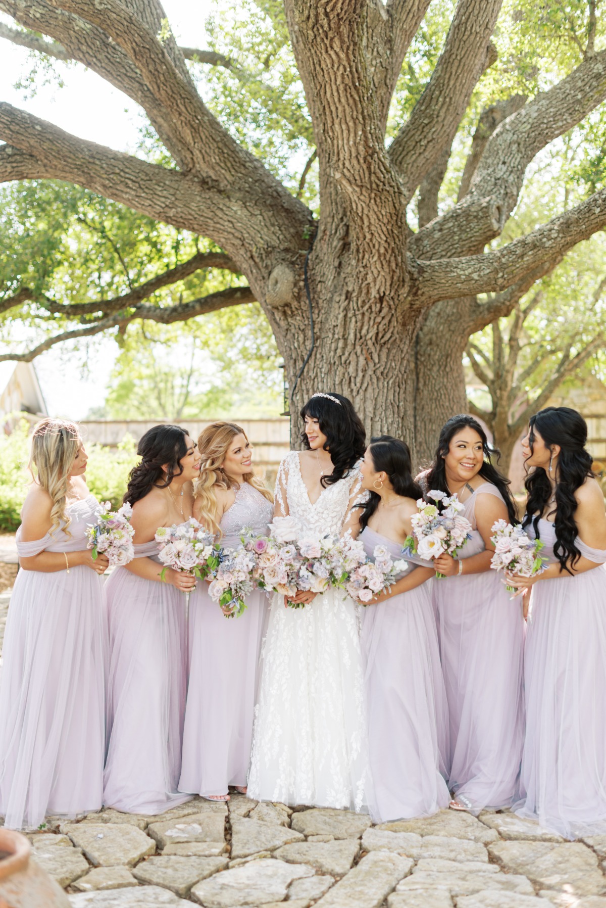 lavender bridesmaids dresses