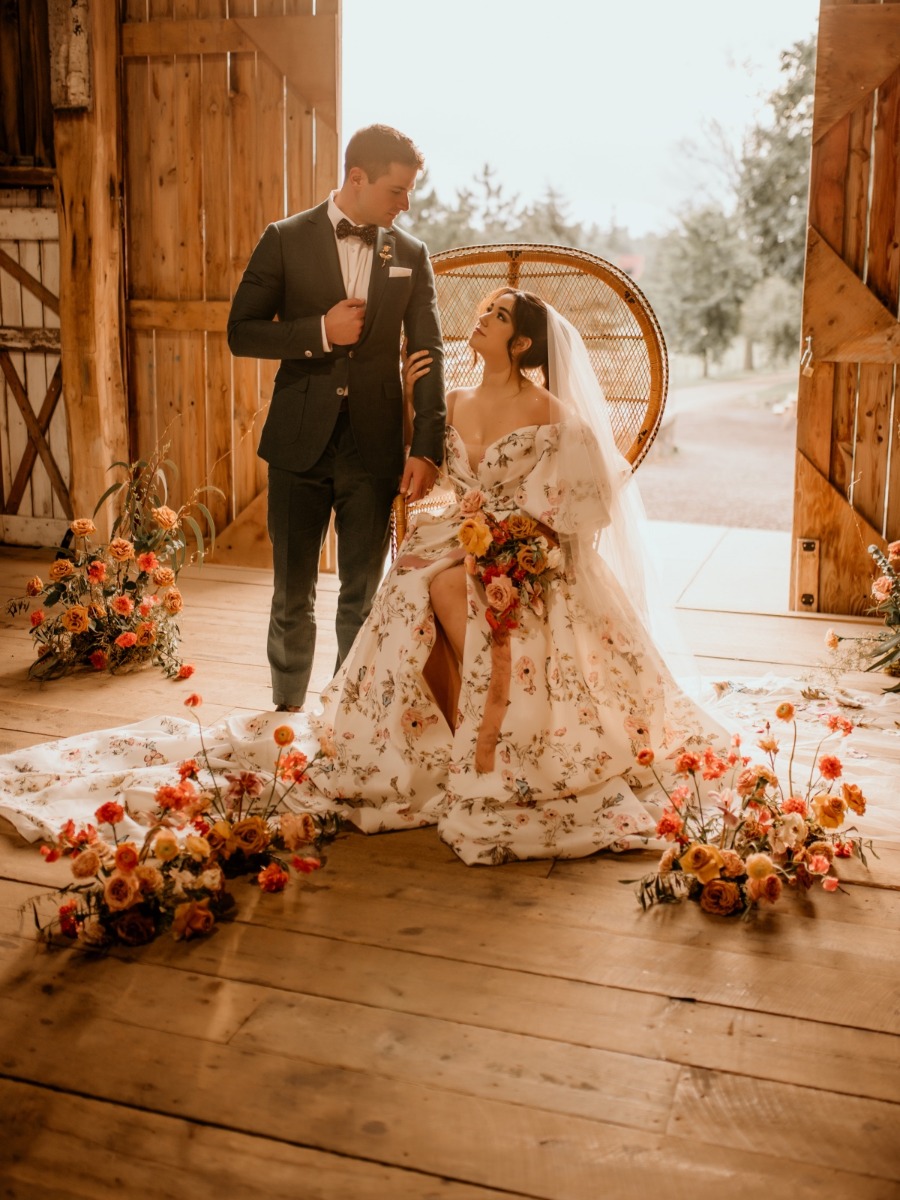 Where Does One Find A Wedding Barn? Right Here, Of Course…