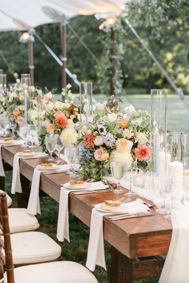 Colorful & Elegant Wedding Table