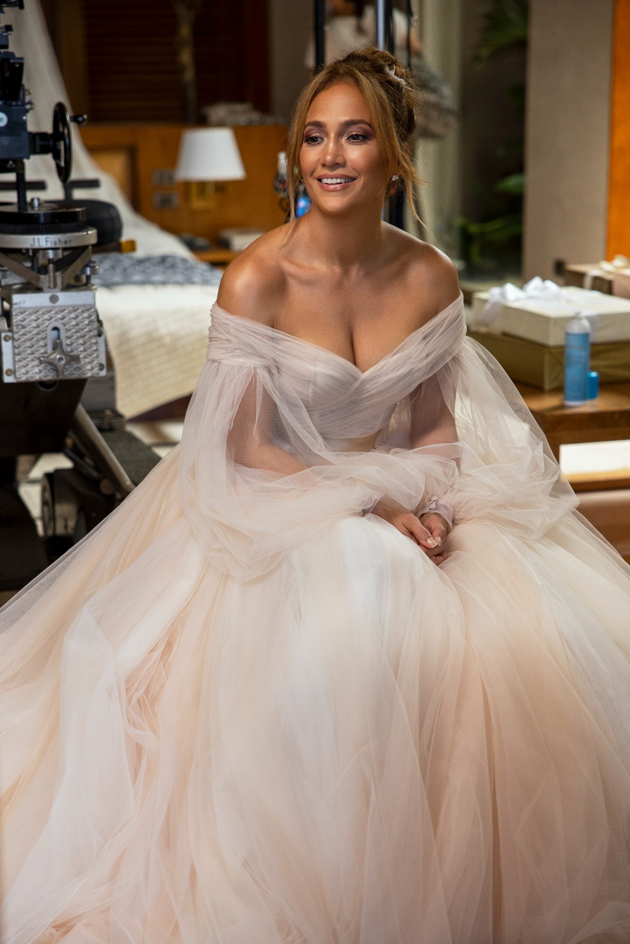 J-Lo in Galia Lahav gown for Shotgun Wedding