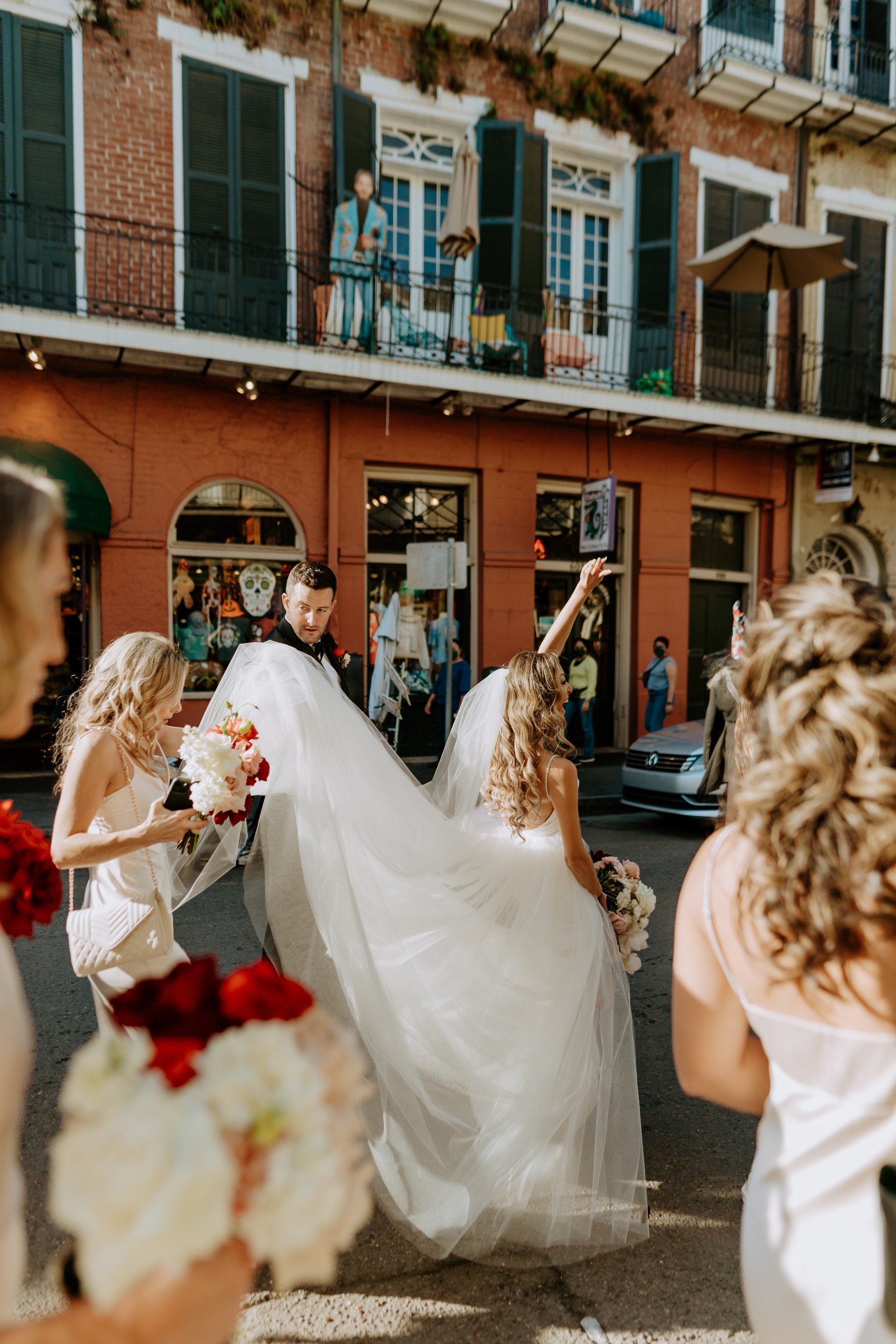 cathedral length tulle veil