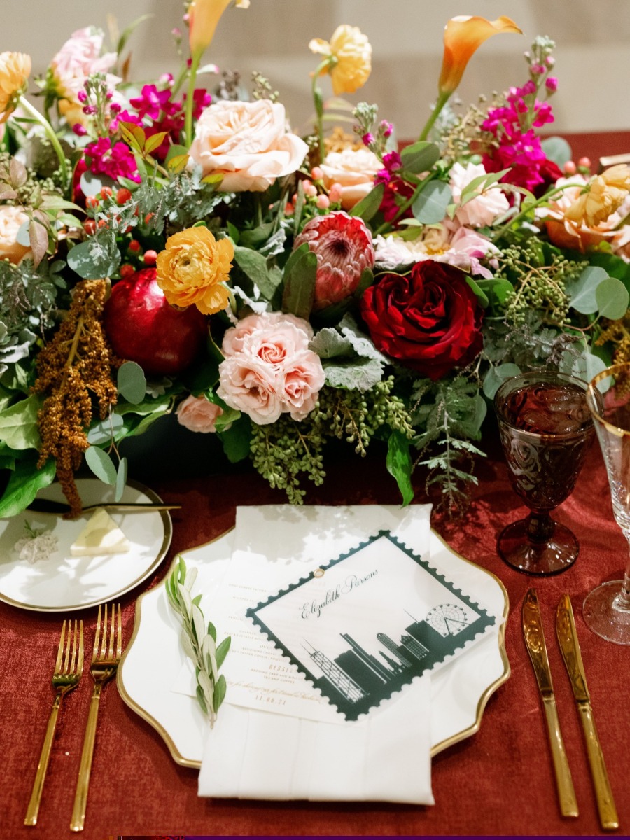 A colorful Roaring 20's wedding at The Old Post Office in Chicago