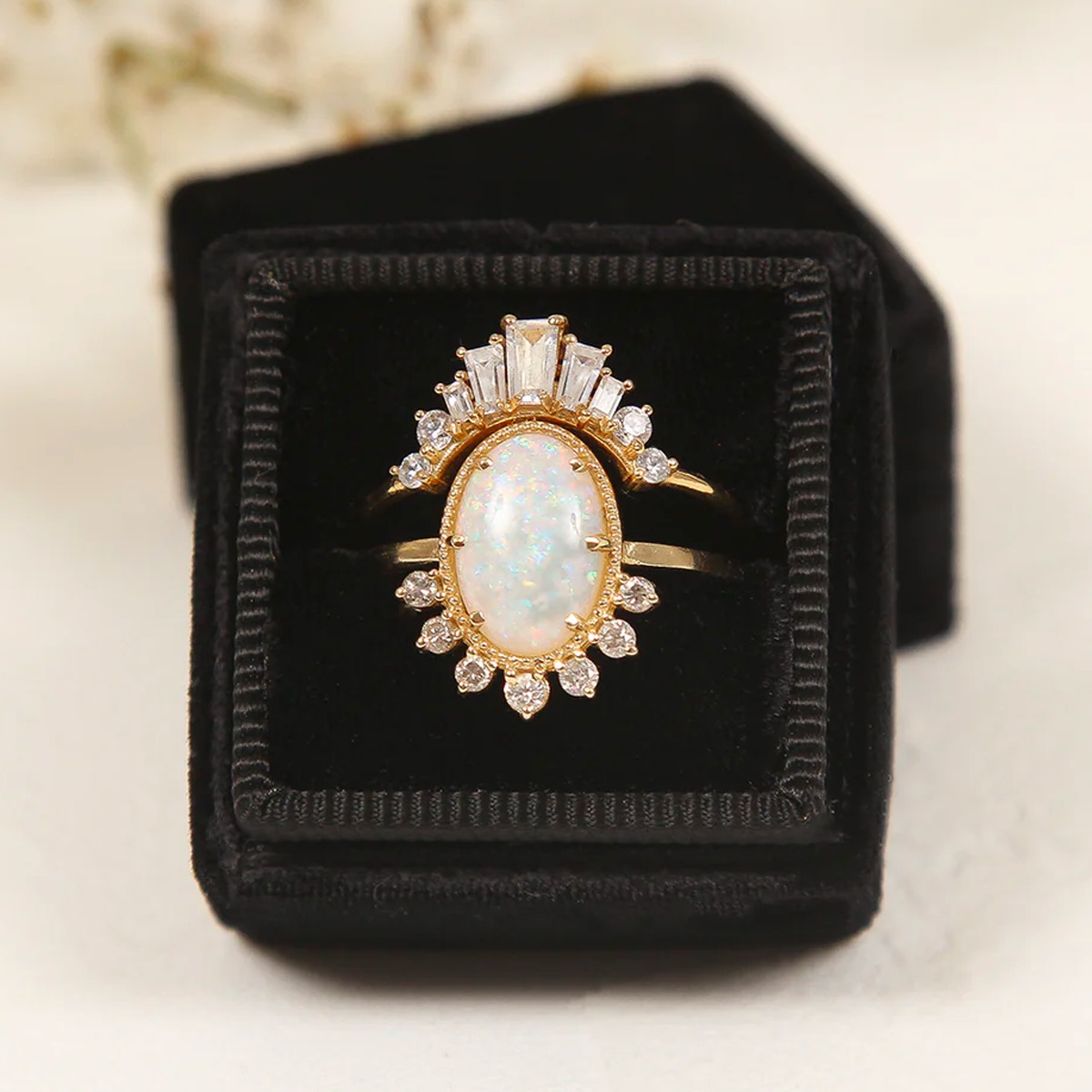 Saint Mae engagement ring