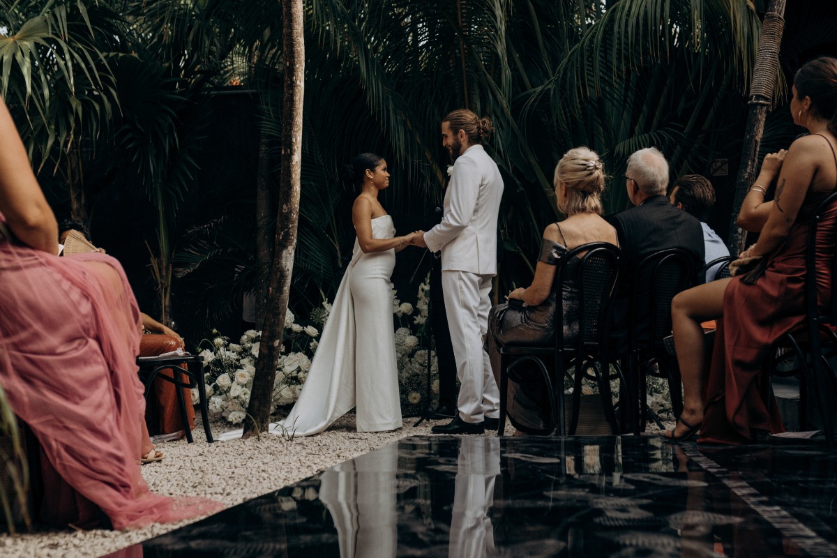 wedding ceremony in the jungle