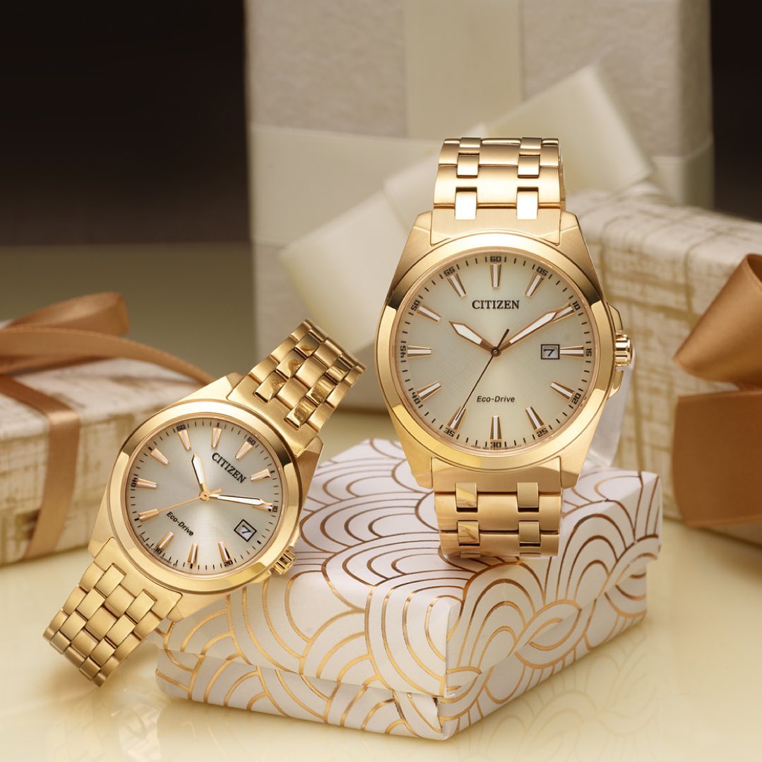 his and hers Citizen watches