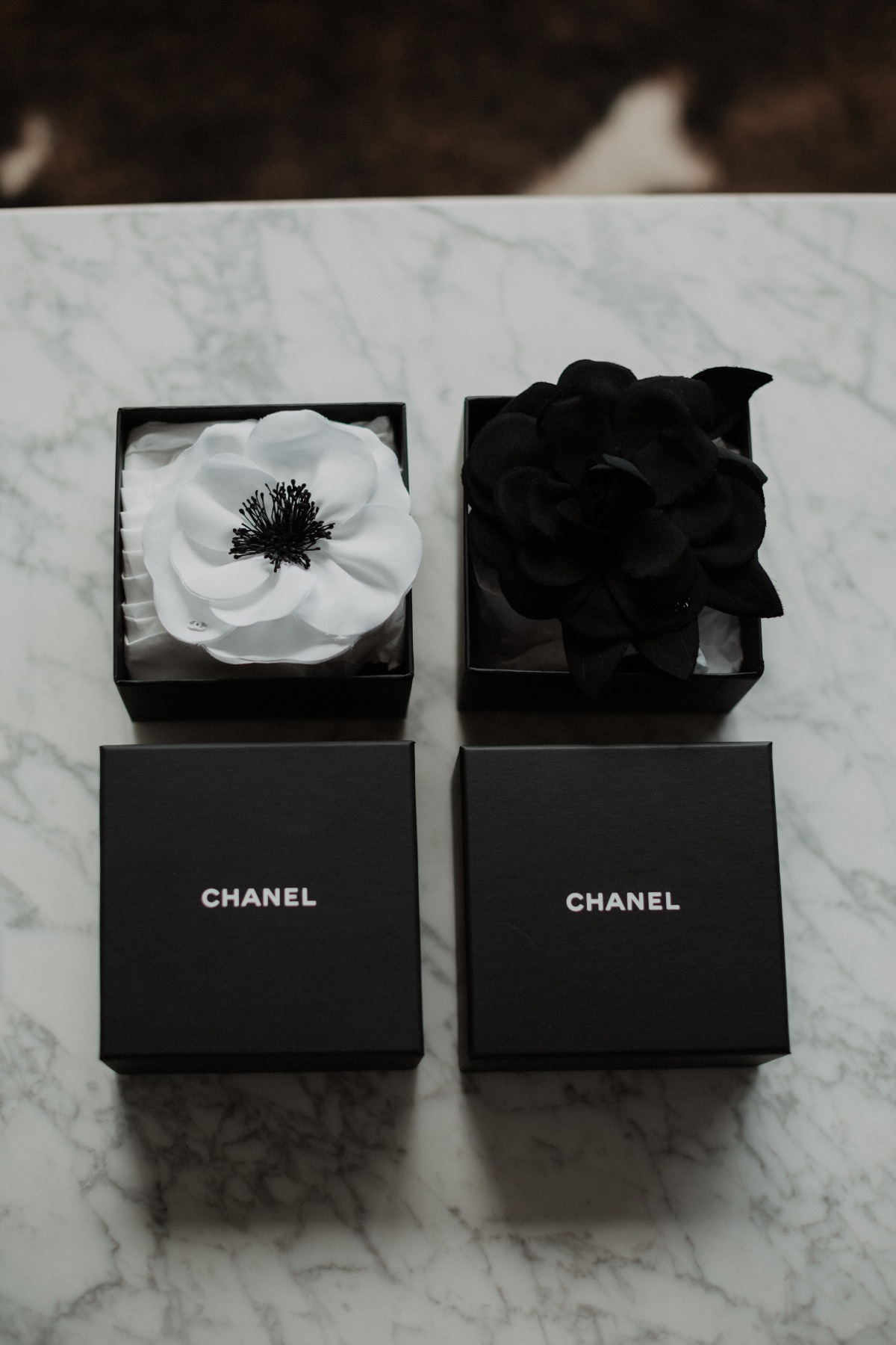 Chanel groom boutonnieres 
