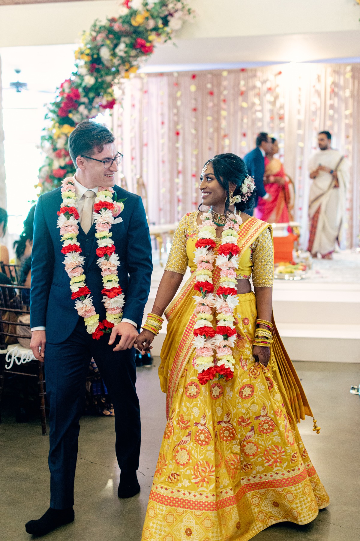 traditional Indian bridal attire