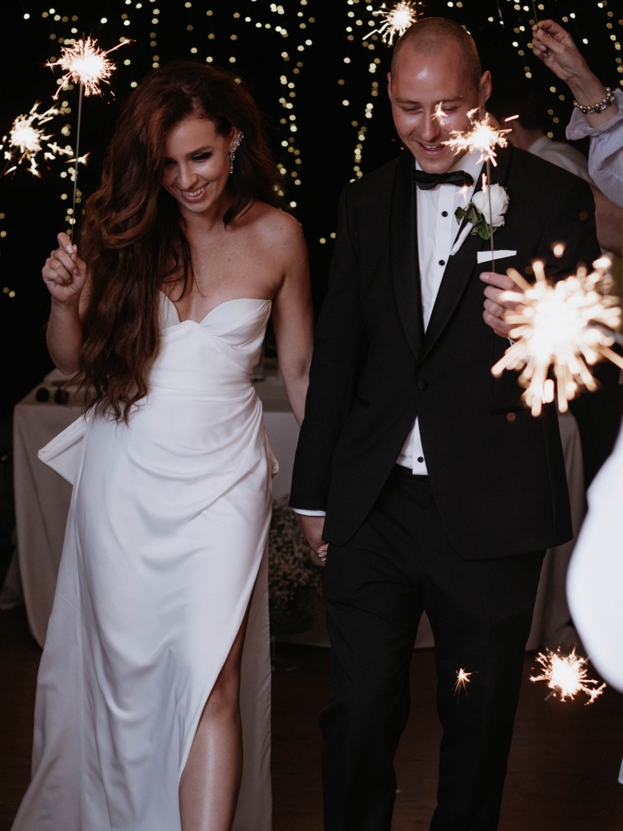 This influencer wedding in Switzerland epitomizes 'effortlessly cool'