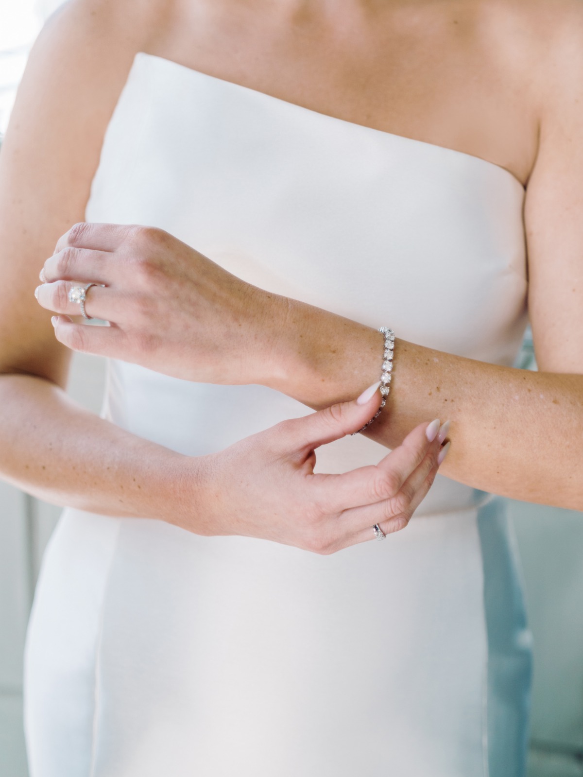 diamond wedding bracelet