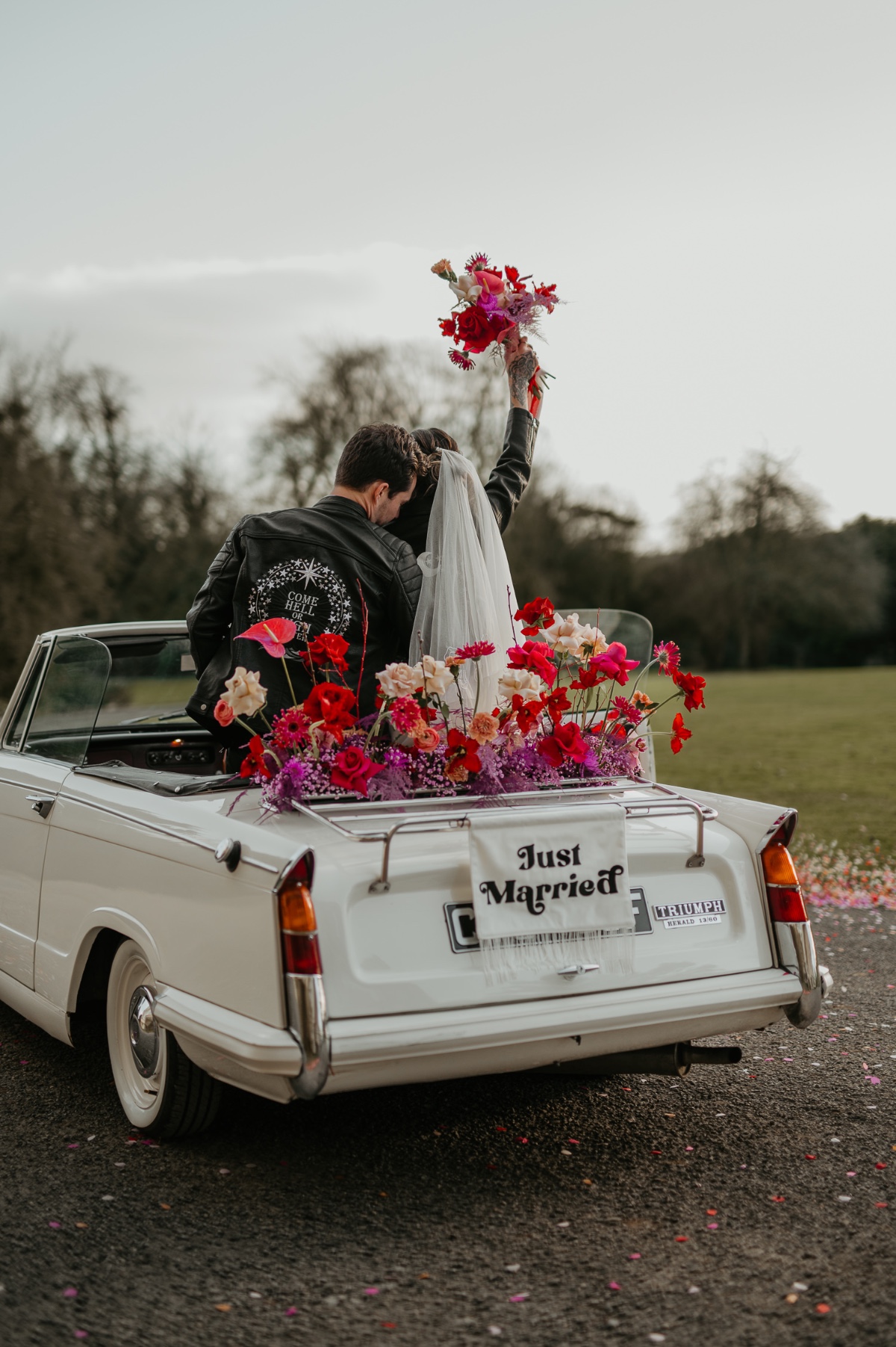 rock and roll wedding inspiration