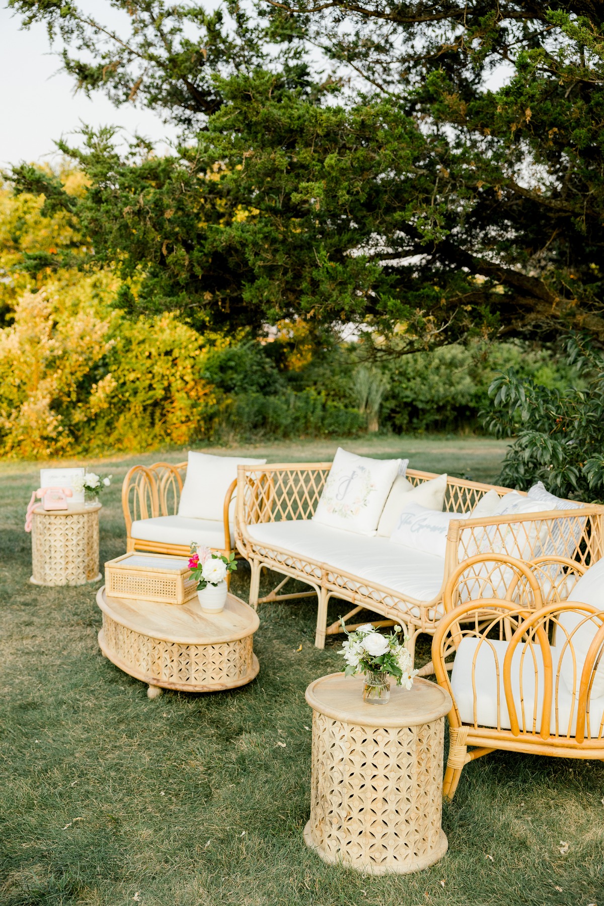 outdoor furniture for summer cocktail hour
