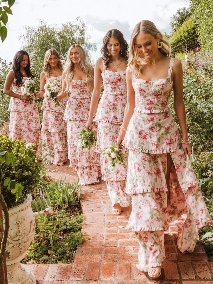 18 Photos That Will Make You Say Yes To Floral Bridesmaid Dresses