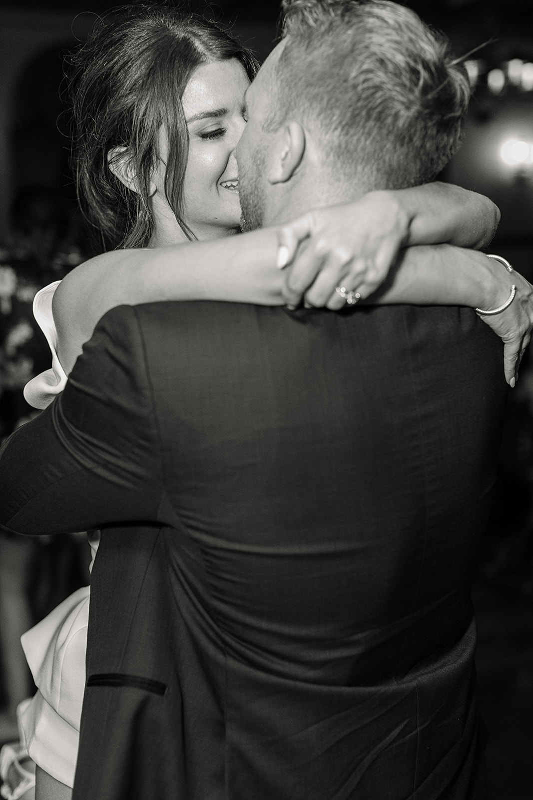 black and white wedding photography