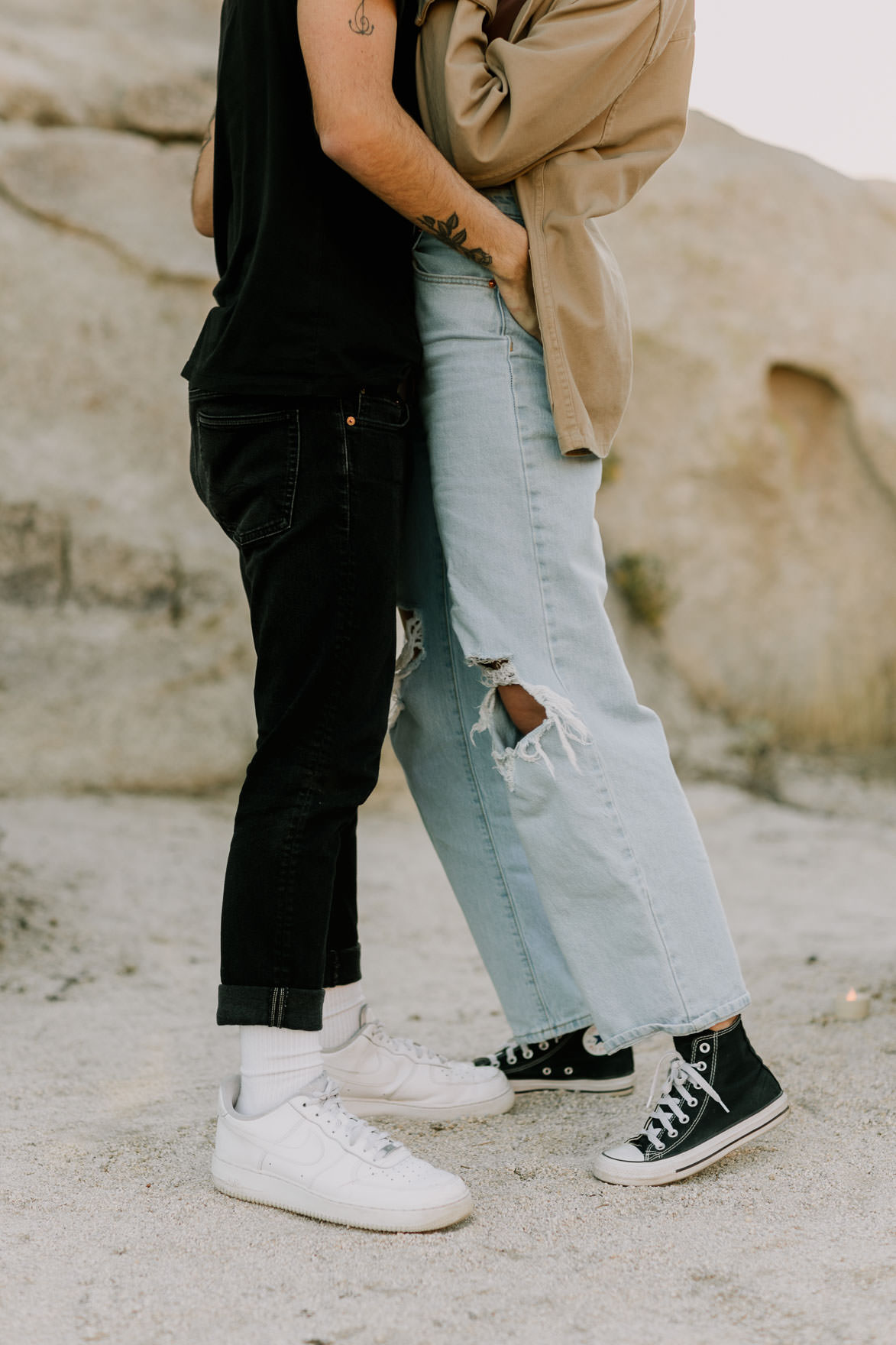 casual outfits for engagement photoshoot