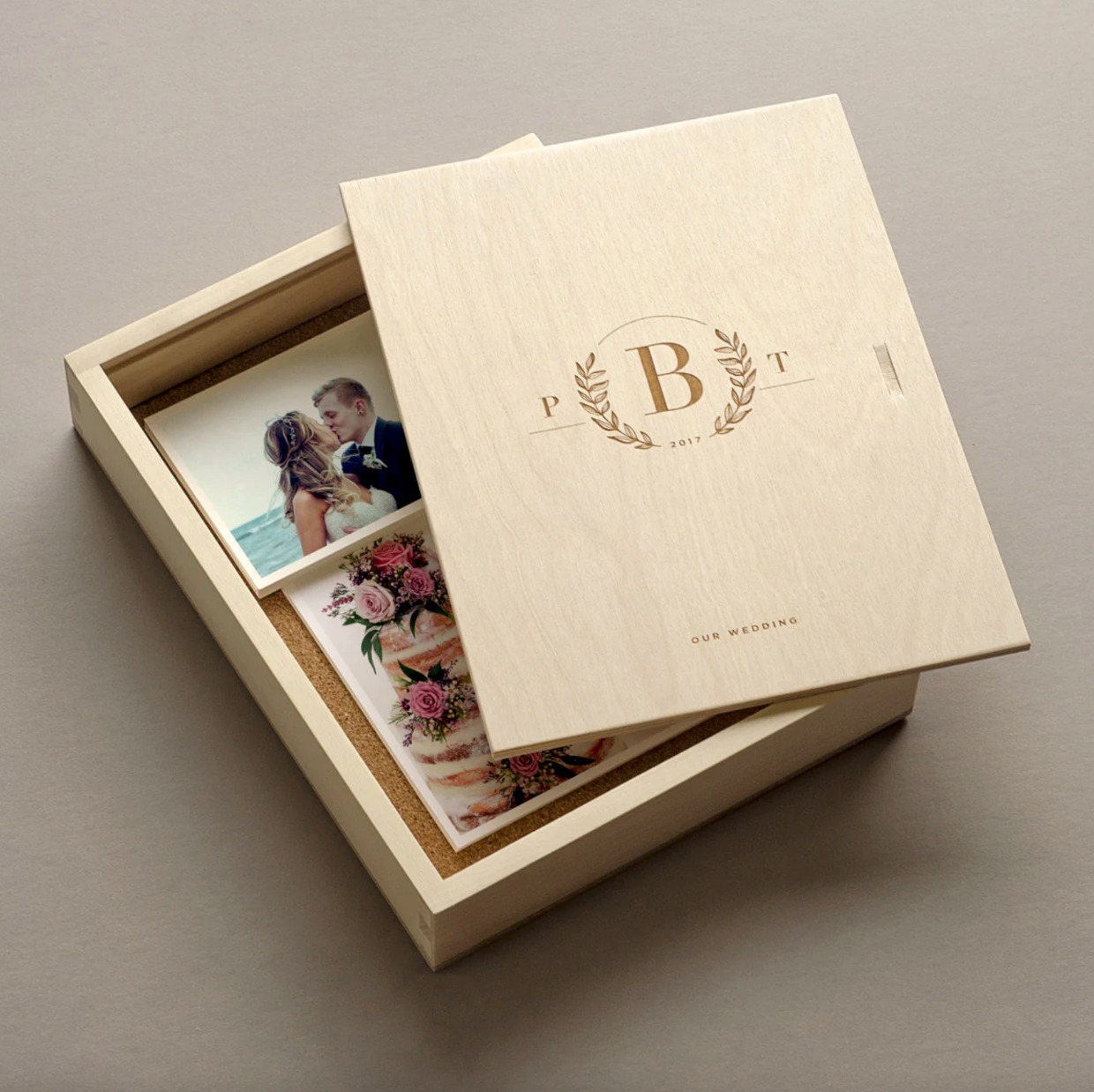 Photo memory box gift