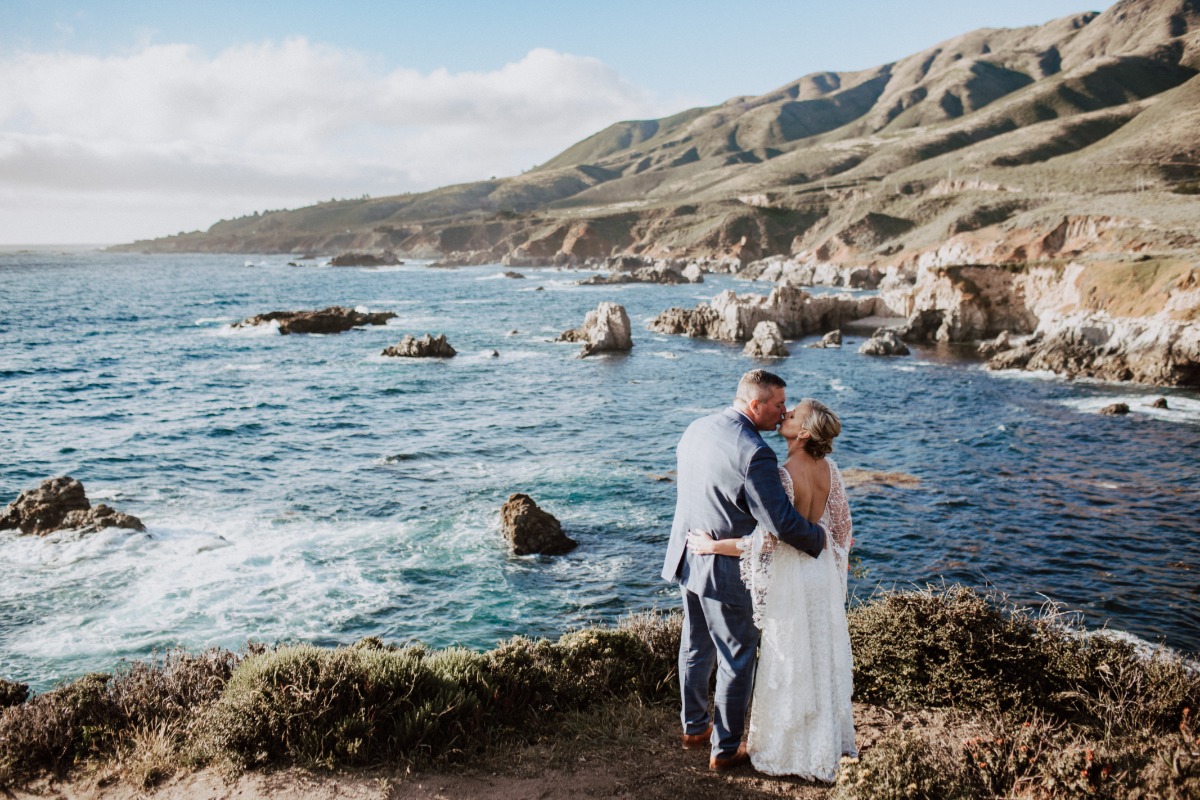 Big Sur ocean wedding 