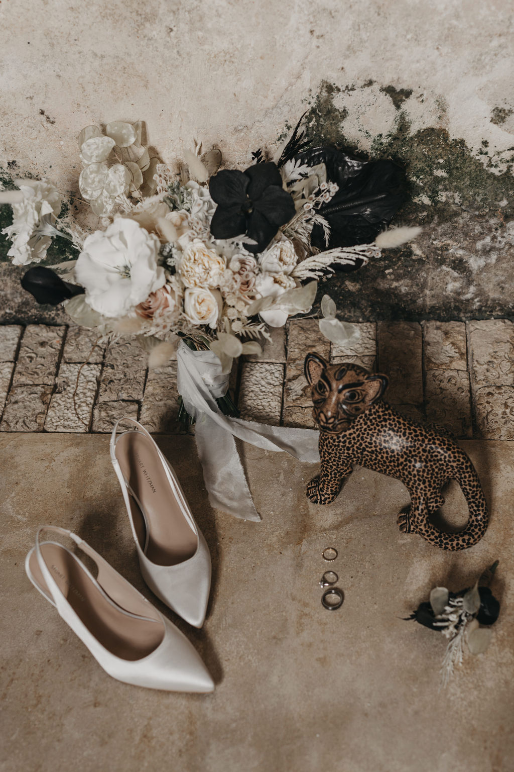 leopard print wedding accessories