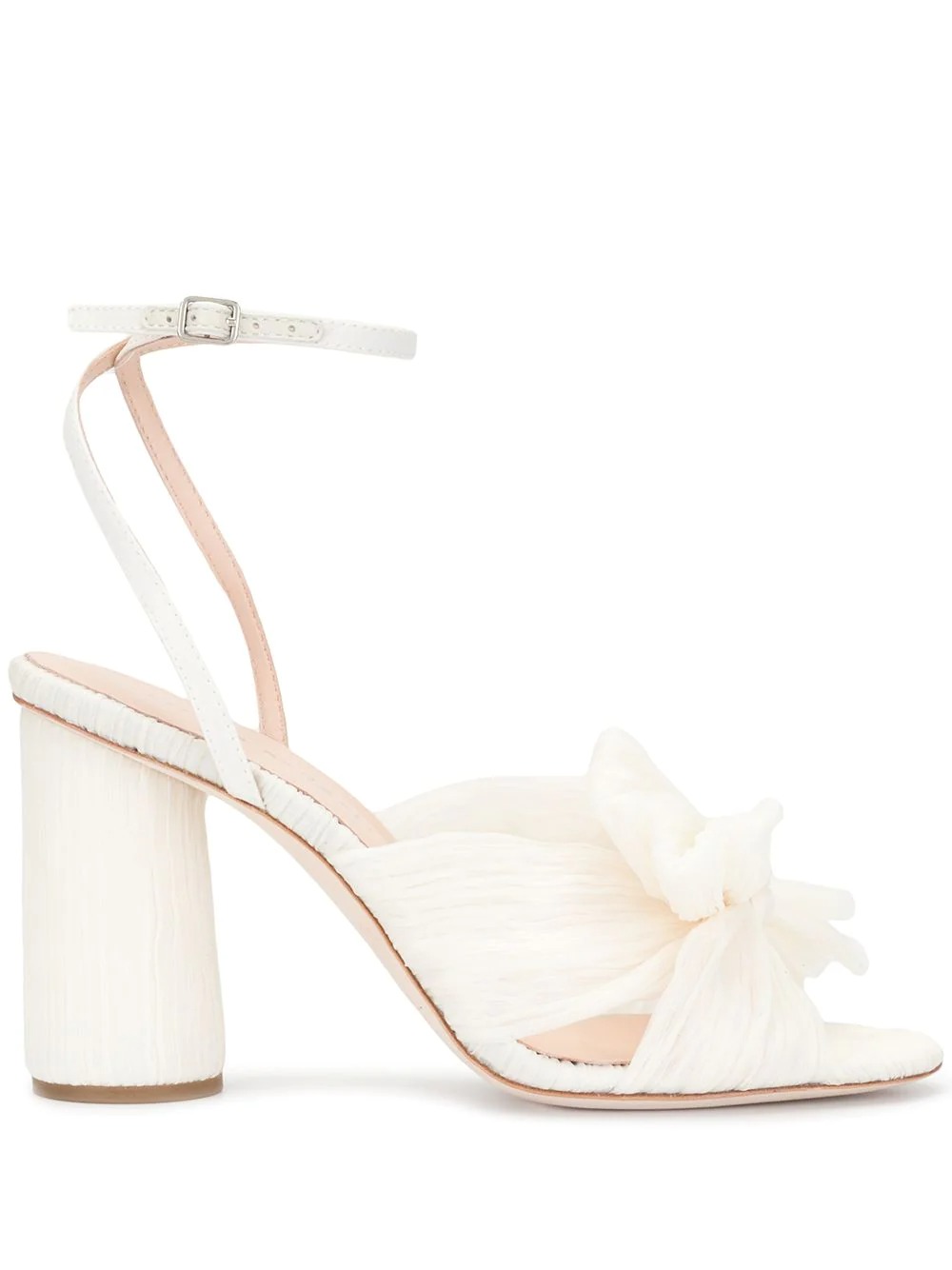 sandals with chunky heels for outdoor wedding