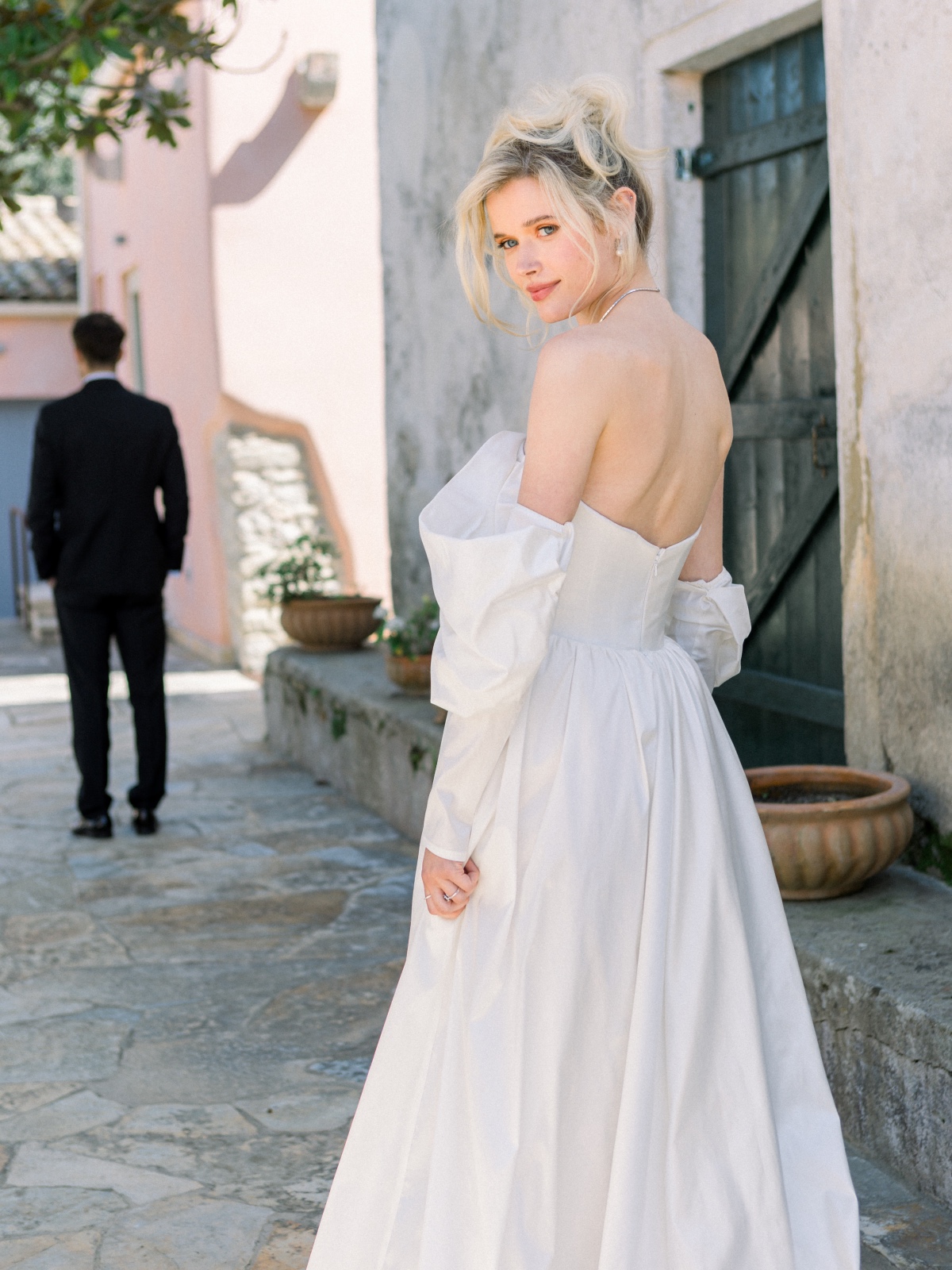 Kamelia Andrioti wedding dress
